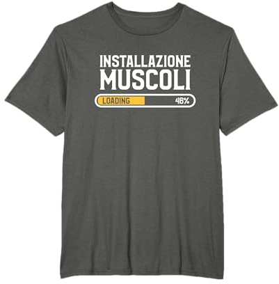 Regalo Divertente di Bodybuilding per Un Bodybuilder Maglietta