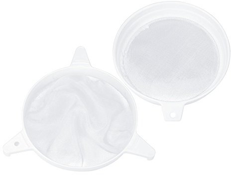 Cyrank Setaccio per Miele, Filtro per estrattore a Doppio setaccio, Rete a Doppio setaccio, Attrezzature per l'apicoltura, Strumenti per Apicoltore, setaccio a Doppio setaccio, setaccio detriti
