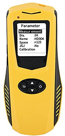 DEWIN Scanner per Armature, Scanner da Parete ZL610 Strumento di Misura per rilevatore di Armature con rilevatore di Armature per localizzatore di calcestruzzo