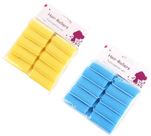 20 bigodini in spugna di schiuma da 2,5 cm, bigodini per capelli in morbida schiuma, piccoli bigodini flessibili per dormire, non feriscono i bigodini da parrucchiere, bigodini per permanente,