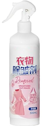 Spray de suavizado para ropa | 300 ml de spray antistático para telas | 300 ml de solución de ablandamiento anti -navegas | Alternativo Portable con sabor a planchado para planchar para vestidos de