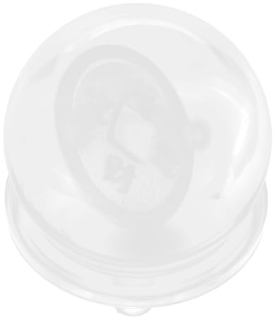 FIXOSHEE de Cristal Tallada con Soporte para Fuente de Esfera de Vidrio Transparente para Decoración Feng Shui Interior y Exterior Accesorio Elegante para Estanques y Acuarios