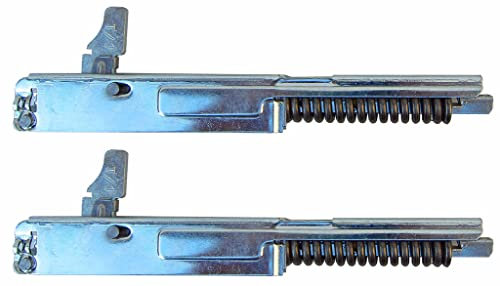 Franza - Kit 2 cerniere 207 x 20 mm. per Star Ariston Indesit Whirlpool porta forno con triplo vetro C00083113-482000027588 - KCF0299/1 - Prodotto originale