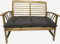 HIGH LIVING Bankauflage Sitzkissen für Gartenbank Polster Auflage Outdoor Bankpolster Auflage für Sitzbank (100 x 50 x 8 cm)