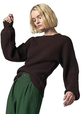 Equipment Womens YARA Wool Cashmere Sweater, Delicioso, Size S