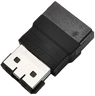 LARUISEE 1PC To ESATA Male Aapter PS3Unlimited Upgraded SSD Internal To External Hard Disk Cable 7P To ESATA Converter Adapter