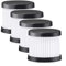 Hochleistungs-Luftreinigungs-Ersatz für Kärcher CVH 2 und CVH 2 Premium HEPA 12 Filter-Set, (4 Stück)