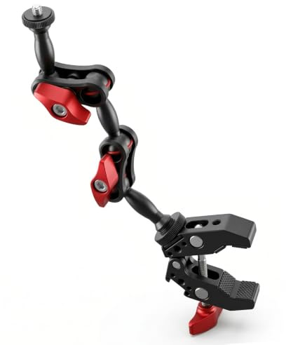 ayex Magic Arm 220 mm med Super Clamp för kamera monitor LED-lampa