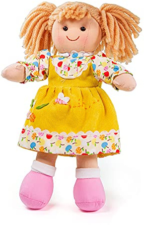 Bigjigs Spielzeug Jasmin 25cm Weiche Rag Doll