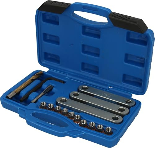 BRILLIANT TOOLS BT701100 Reparationssats för bromsgänga, M9 x 1,25, 16 delar [Powered by KS TOOLS]