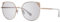 Ted Baker Sunglasses Damen Tove Sonnenbrille, Light Gold, 53/18-145