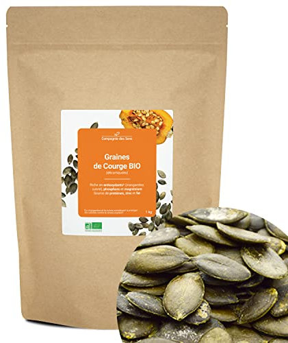 Graines de Courge BIO (décortiquées) - riche en antioxydants - 1kg
