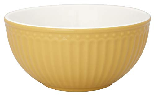 GreenGate - Schale, Dessertschale, Müslischale - Alice - Honey Mustard - 14 x 7 cm - 450ml