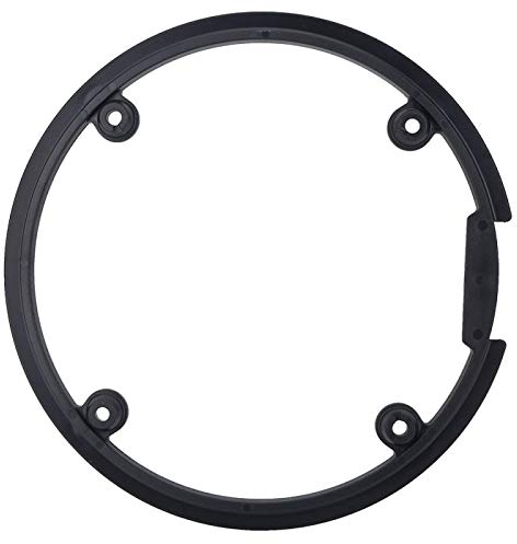 Fahrradkettenschutzring, mit Schrauben und Dichtungen Fahrradkette, Rad, Kurbelgarnitur, Schutzhülle, Zubehör für Mountainbikes Fahrrad für Shimanos M430 / M590 / M390 4-Loch schwarz