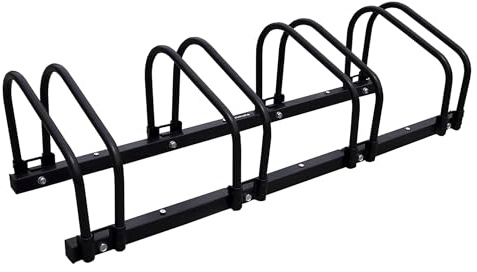 Trimate Bike Stand, 4 Bikes Rack Garage, 2.4 Width for most of Bikes
