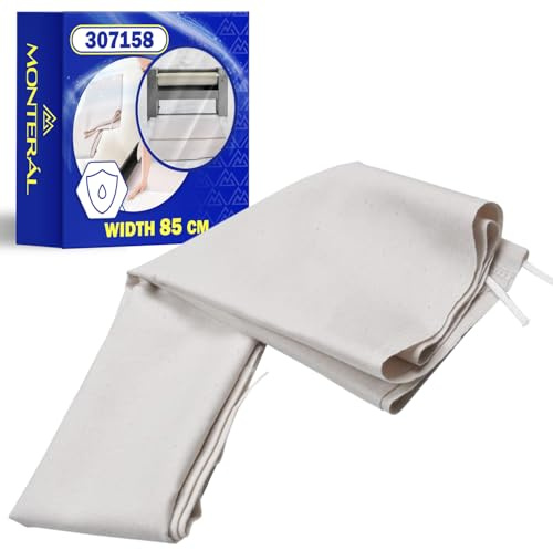 MONTERAL Toile à Repasser Universal pour Repasseuse Automatique Largeur de Rouleau 85 cm avec Le Code Original 00450183 450183 pour AEG pour Miele pour Siemens pour Zanker pour Cordes pour Quelle
