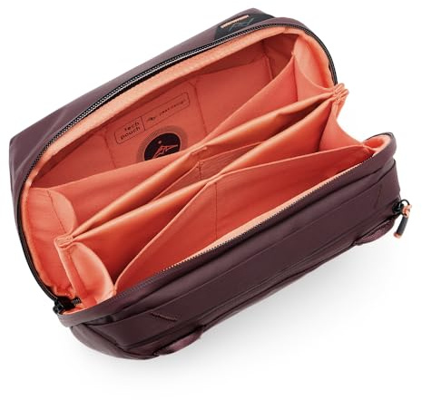 Peak Design Tech Pouch, Eclipse, organizer per elettronica da viaggio o per il trasporto quotidiano, stile origami, passacavo, nylon riciclato resistente alle intemperie, borsa per il trasporto di