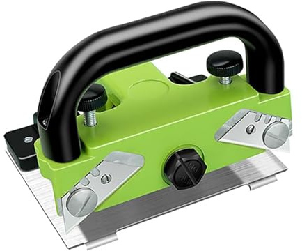Taglierina per pavimenti in PVC, strumento per tagliare laminati, lega di alluminio con manopola regolabile in profondità e distanza per la decorazione di casa e ufficio