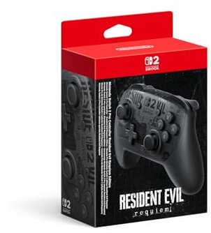 Nintendo Switch 2 Pro Controller Resident Evil Requiem Edition
