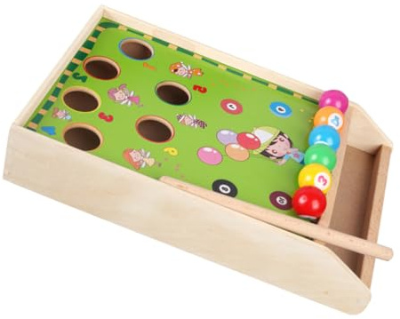 MUSISALY Mini Pool Table for and, Interactive Miniature Billiard Game Set, Compact Table Game for Home and Family Play