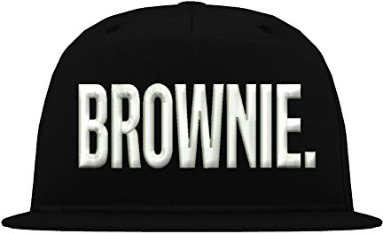 TRVPPY Unisex Snapback Cap Modell Brownie Kappe Schwarz