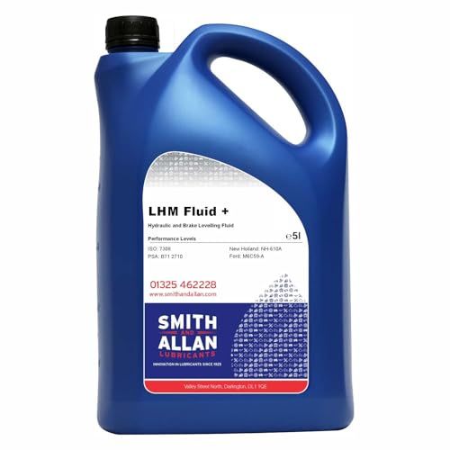 LHM LHM+ Fluid Mineral Hydraulic & Brake Levelling Fluid Green 5 Litre 5L