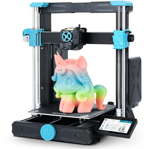 Sovol SV06 ACE Imprimante 3D Open Source 600mm/s Max Haute Vitesse Nivellement Entièrement Automatique avec Caméra Planète Double Engrenage Direct Drive Taille d'impression 220x220x250 mm