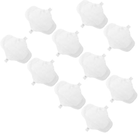 Healeved Assorbenti Mestruali Lavabili in Cotone Traspirante Strato, Salvaslip Riutilizzabili per Periodo Mestruale, Confezione da 10 Pezzi