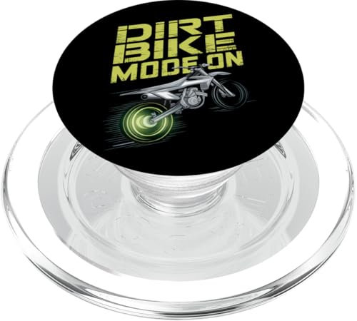 Mode Dirt Bike sur moto tout-terrain PopSockets PopGrip pour MagSafe