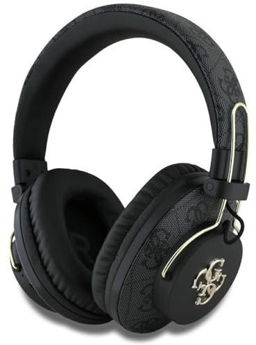 Cuffie auricolari CG Mobile Guess Bluetooth ENC Metal 4G Logo (nero)