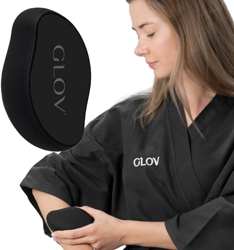 Glov Nano Glass Depilator - Painless Hair Removal Tool for Legs and Arms Ergonomic Design Durable Reusable Prevents Irritation and Ingrown Hairs Exfoliates Coarse Hair