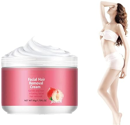 Hairerase Facial Hair Removal Cream, Hairerase Cream for Women Face, Say Goodbye to Shadow and Stubble, Visibly Smooth Skin in Just 5 Minutes, Suitable for All Skin Types (1)