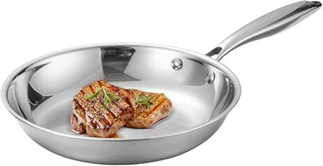 Rostfritt Stål Panna Tillagning, Bryning, Bakning, Wokning