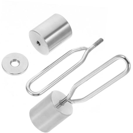 TOYZFRIENDY 2 Piezas Kit de Pesas de Contrapeso para Parrilla BBQ de Acero Inoxidable Accesorios Pesados para Asador Equilibrio Fácil para Cocina al Aire y Reuniones Familiares