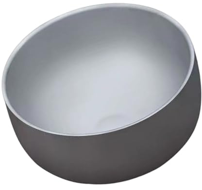 Haodream Bol de camping empilable et résistant à la chaleur, matériaux en acier inoxydable, bol à repas peu encombrant pour un rangement compact du camping, bol de camping