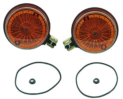 Blinker Paar hinten passend für MZ TS ETZ Simson S51 S50 mit Prüfzeichen