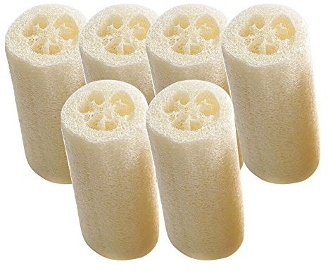 SEniutarm 6Pcs Loofah Cleaing Scrubber Luffa Loofa Bath Body Shower Sponge Kitchen