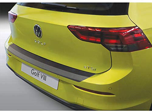 RGM ABS Heckstoßstangenschutz kompatibel mit Volkswagen Golf VIII HB 5-türer 2020- Schwarz