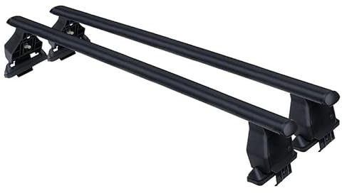 Barre portatutto RVS (tetto senza corrimano) per OPEL Agila (B) 5 porte dal 07>15