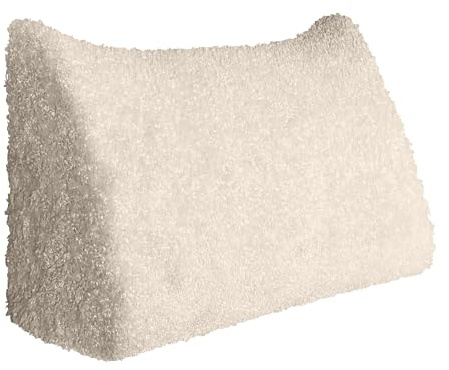 Rucener Grande Cuscino per Schienale Triangolare Cuscino per Divano Cuscino per Alta Testiera Cuscino per Schienale per Letto Perfetto Come Cuscino per Guardare la Televisione e Leggere
