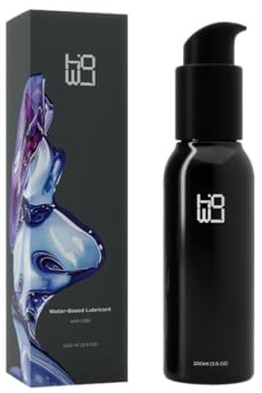 HOWL Water-Based Lubricant with CBD 100ml – Vegan Personal Moisturizer, Condom & Toy Safe, Smooth Everyday Formula