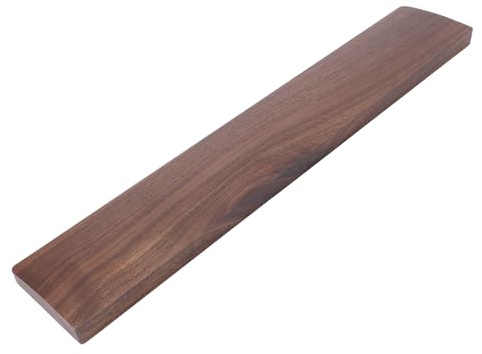 Jectse Valnötsträ Tangentbord Handledsstöd Anti-halk Ergonomiskt Handledsstöd för 104 Tangentbord