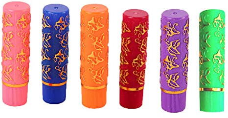 JustPe 6Pcs Temperatur Lippenstift,Lang Anhaltender Feuchtigkeitsspendender Temperatur ändern Farbe Lippenbalsam Lippenstift, Wasserdicht und Nicht leicht zu verblassen Make-up Lippen Werkzeuge