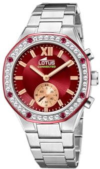 Montre Lotus pour Femme 18924/3 Connected Boîtier en Acier Inoxydable Gris Bracelet en Acier Inoxydable Gris