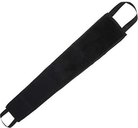 Housoutil Badetuch Für Bräunungsöl Beflockungsmaterial Streifen Massage-schrubber Ohne Band Für Bequemes Halten