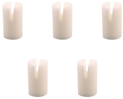 Kangtm Saitensattel für 5. Saiten-Banjo Aus Echtem Knochen für 5-Saitiges Banjo 5 X 3 Mm