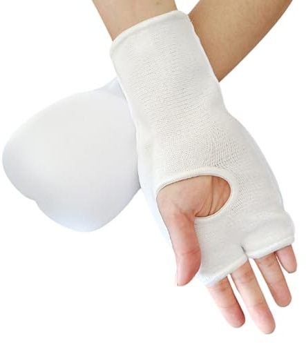 Qsvbeeqj Initz, schiuma di protezione per i piedi, per kickboxing, Muay Thai, allenamento