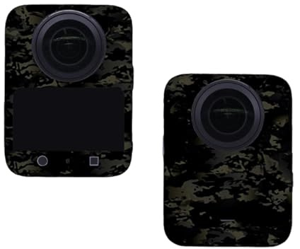 MALSSE Pellicola protettiva per fotocamera 360 in PVC personalizzabile, facile applicazione e pellicola rimovibile per fotocamera