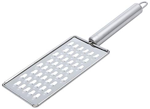 uxcell Cheese Grater - Food Graters for Kitchen Stainless Steel Peeler - Vegetable Lemon Grater Flat Fruit Grater