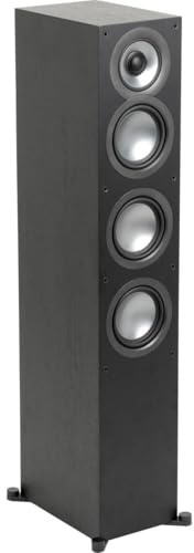 ELAC Uni-Fi 2.0 UF52 Floorstanding Speaker (Each), Black (UF52-BK)